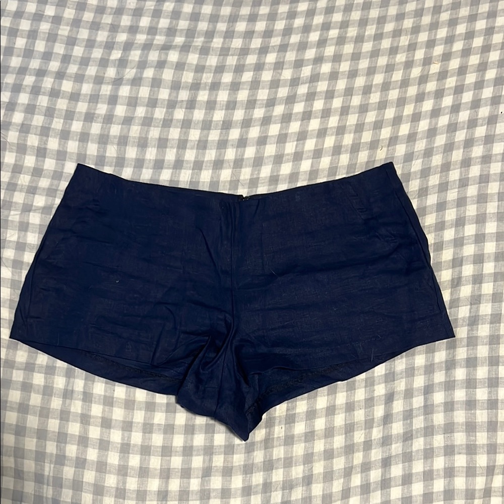 •SOLD• Reformation Navy High Waist Shorts